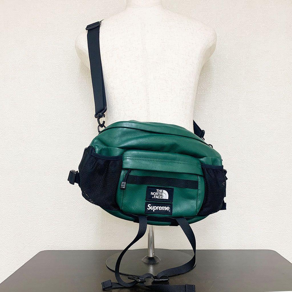 【完売品】シュプリームノースフェイスレザーマウンテンウエストバッグ 激レアモデル 完売品】シュプリームノースフェイスレザーマウンテンウエストバッグ