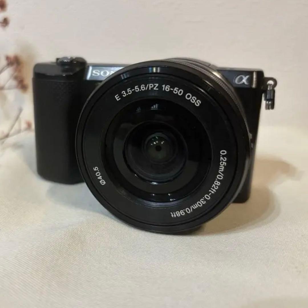 一眼レフ　カメラSONY α5000 ブラック 16-50 S美品 Amazon | SONY ミラーレス一眼 α5000 パワーズームレンズキット