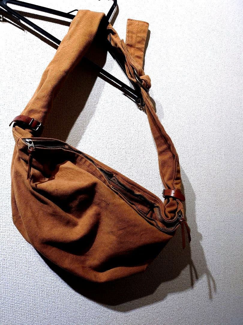 【送料込】kapital 帆布 リトル スナフキン バッグ キャメル KAPITAL] 6号帆布スナフキンBAG - TAKE FIVE | テイクファイブ