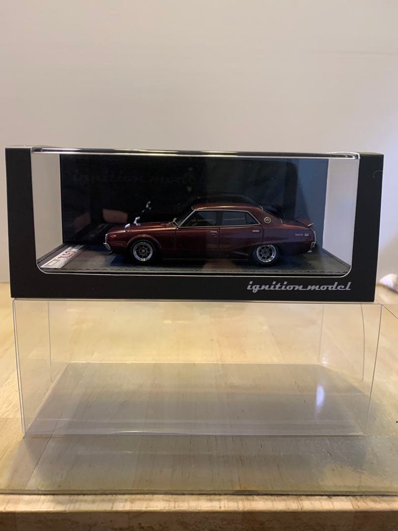 イグニッションモデル　1/43 スカイライン　GT-X (GC110) パープル Ignition Model Nissan Skyline 2000 GT-X (GC110) • DiecastSociety.com