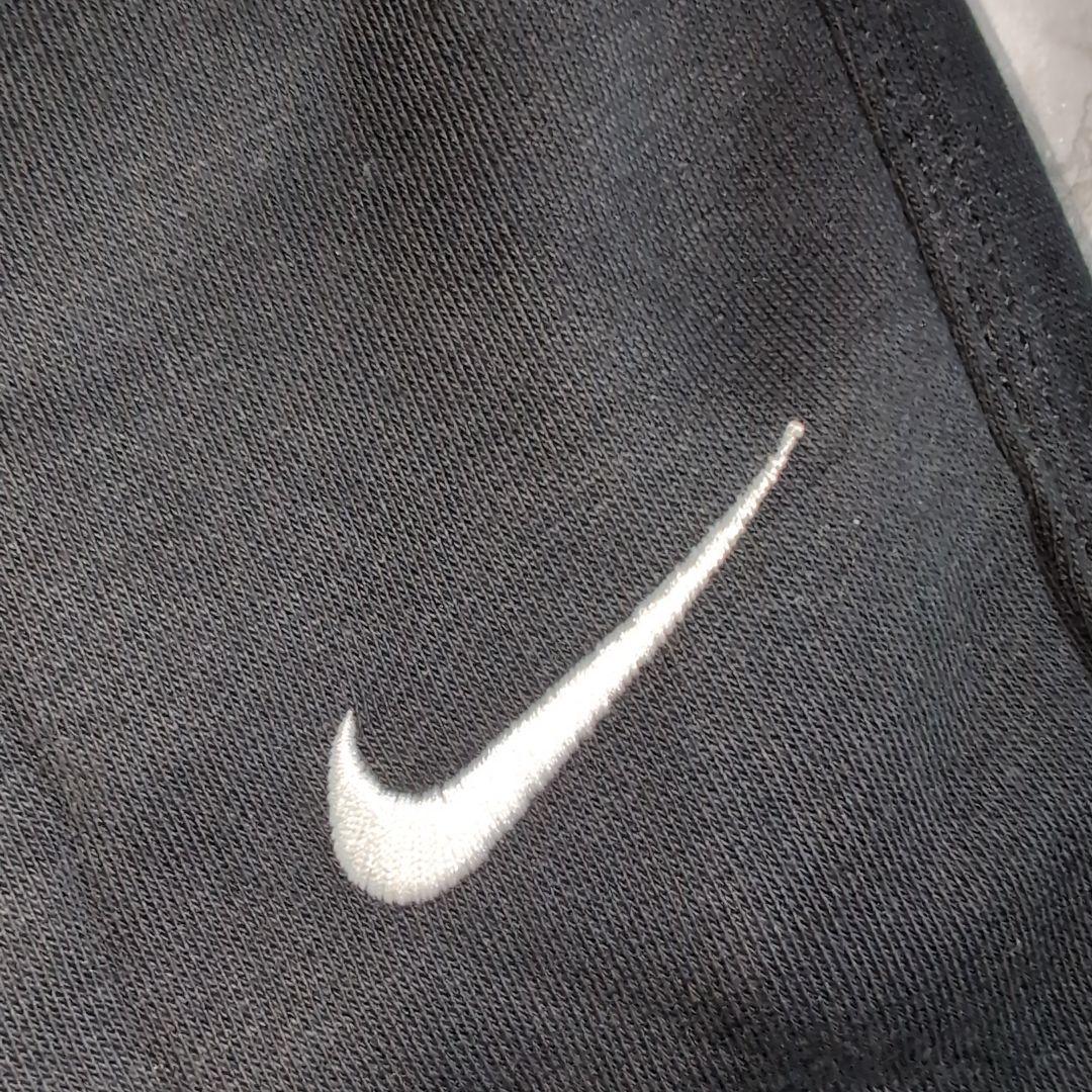 Nike 刺繍ソロスウッシュブラック セットアップ XL 黒 上下 ① - メルカリ