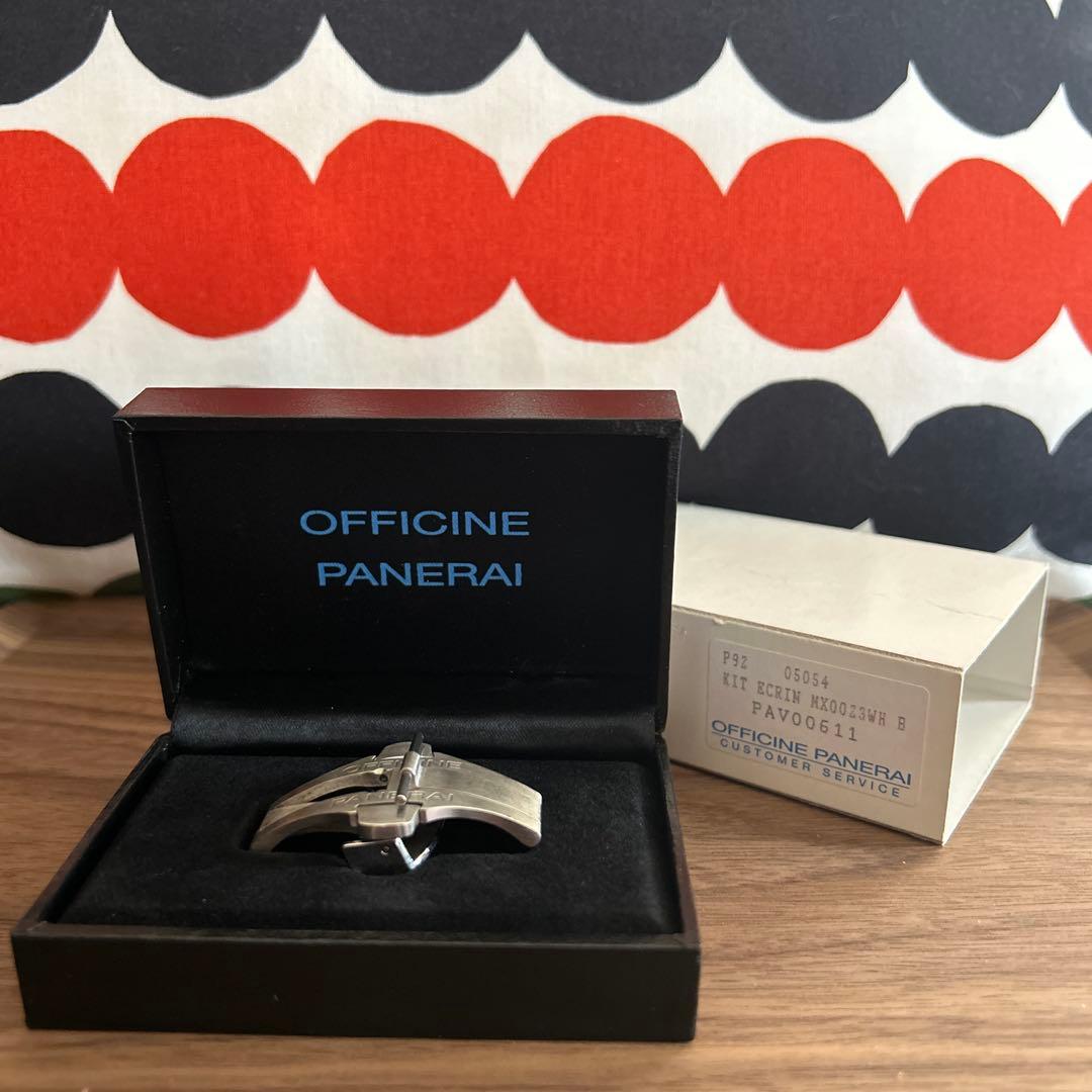 PANERAI 純正品 Dバックル 22mm OFFICINE PANERAI（オフィチーネ パネライ） 【希少 / 極美品】PANERAI
