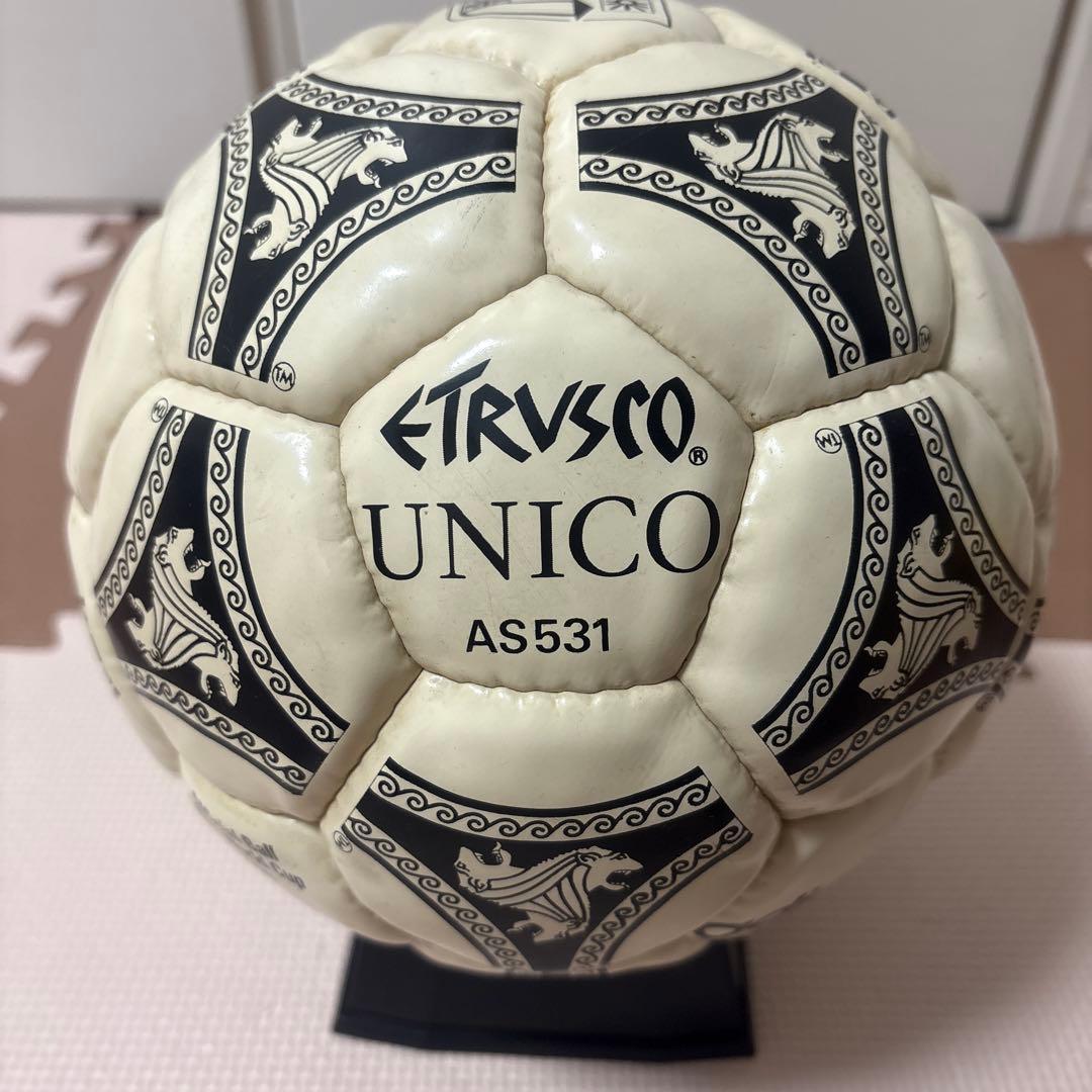ETRUSCO UNICO サッカーボール JFA認定 Adidas Etrusco Unico 1990 FIFA World Cup Soccer Match Ball