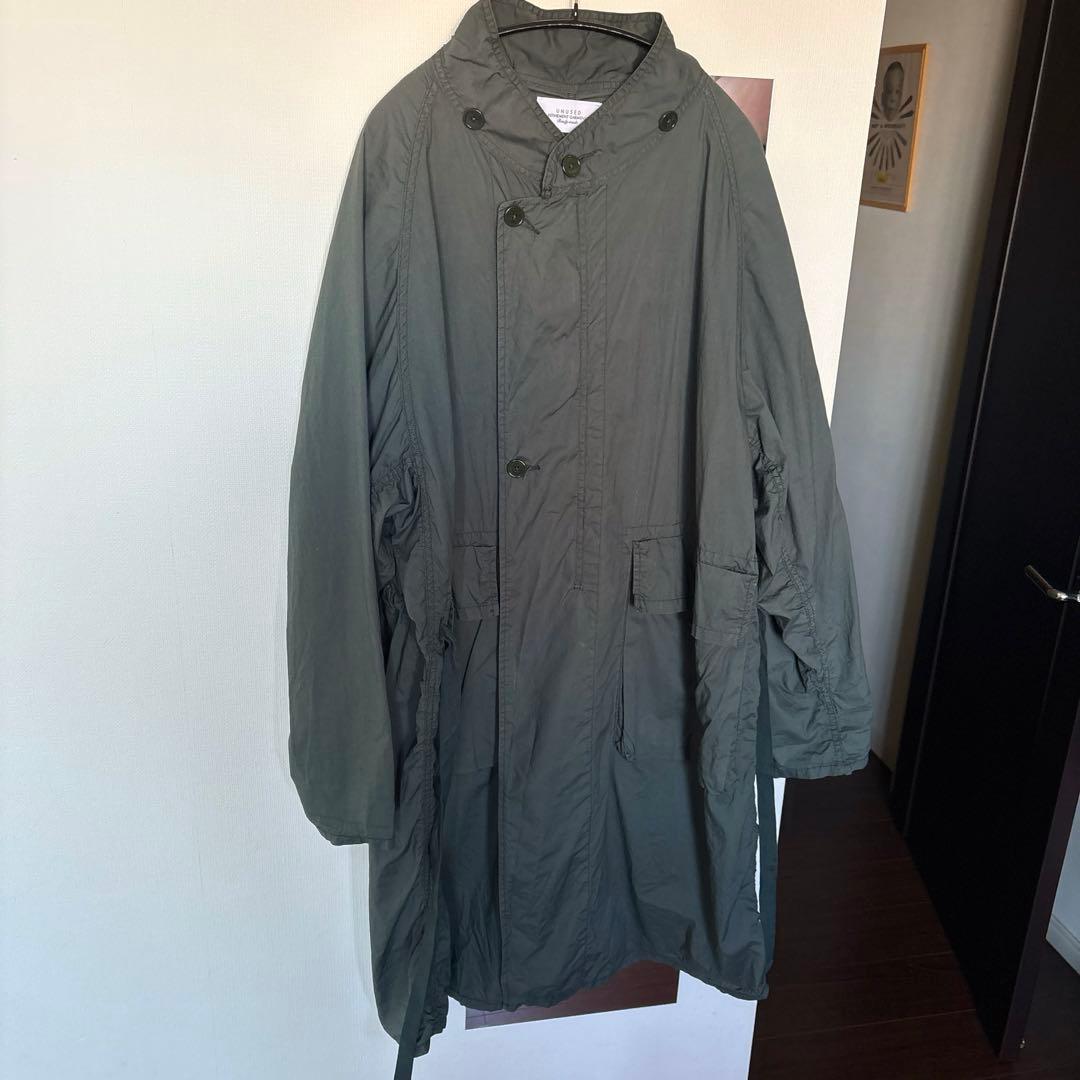 UNUSED Cotton Military Coat US1937 モッズ 3 UNUSED (アンユーズド) 21SS Cotton Military Coat US1937 ミリタリー