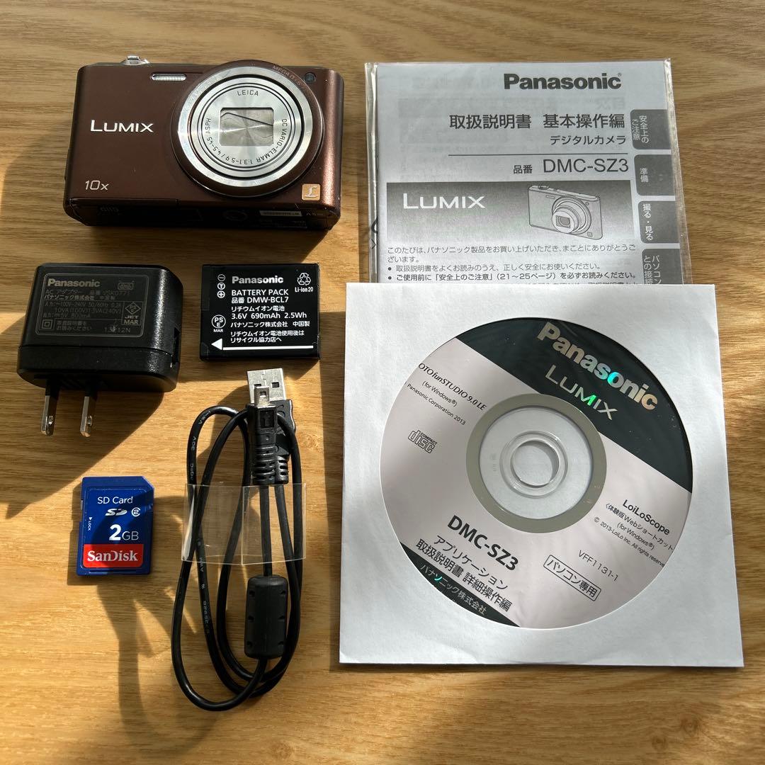 Panasonic LUMIX DMC-SZ3 コンパクトデジタルカメラ 概要 デジタルカメラ DMC-SZ3 | LUMIX（ルミックス） ミラーレス一眼