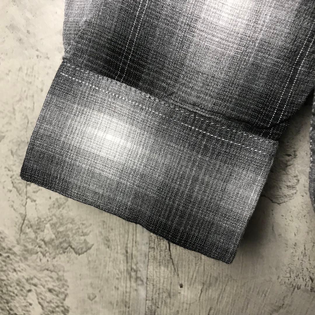 di55古着 タウンクラフト オンブレ レーヨンシャツ 復刻 タグ付き