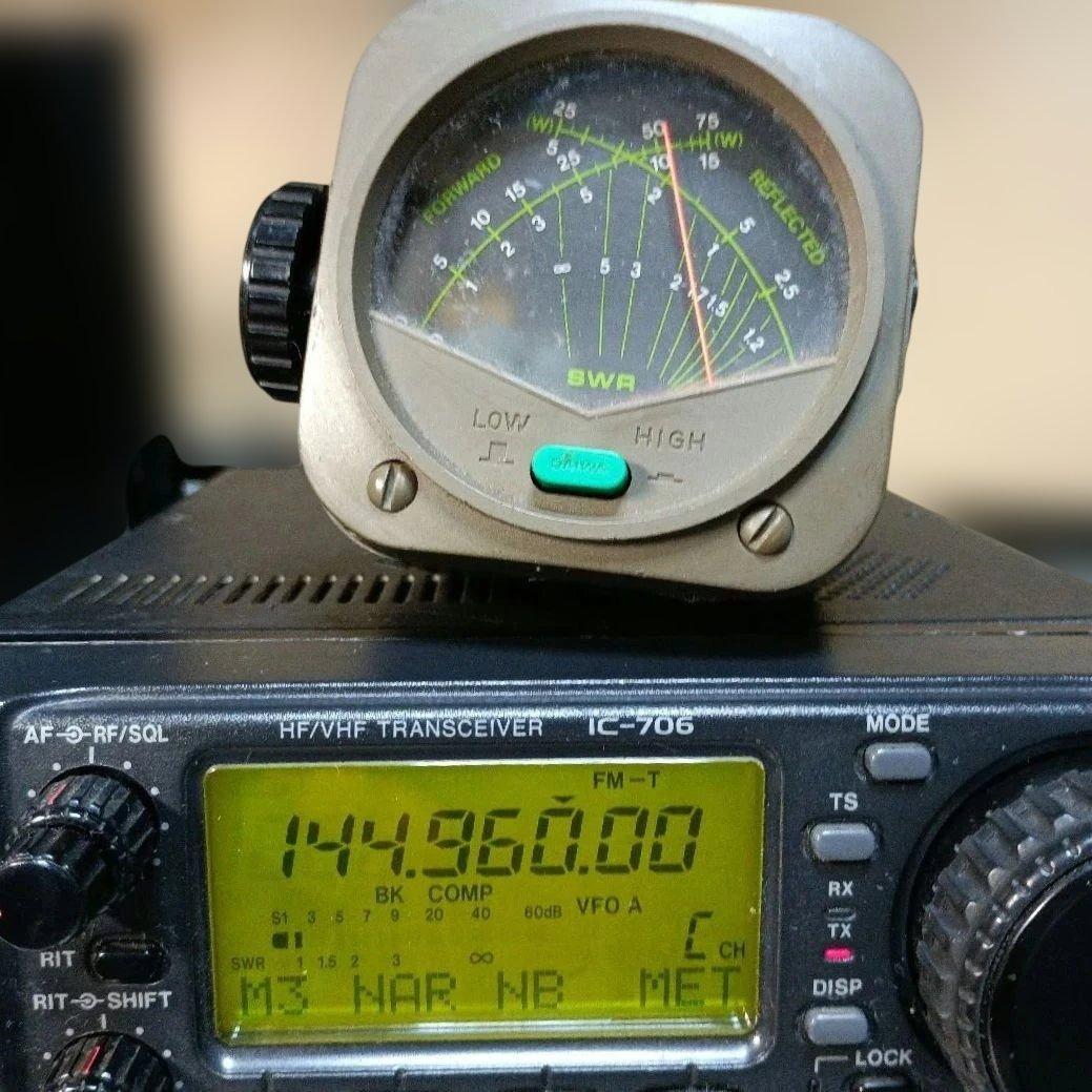 カ*ン様 【ビネガー修理済】アイコム IC-706 HF/VHFトランシーバー