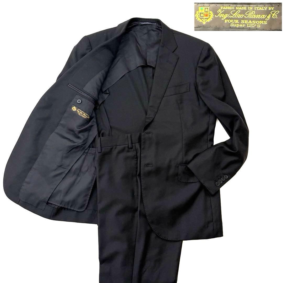 ユニバーサルランゲージ ロロピアーナ ビジネススーツ フォーシーズンズ スーツ／3つボタン／Loro Piana 365／無地／TR24 | SUIT SQUARE
