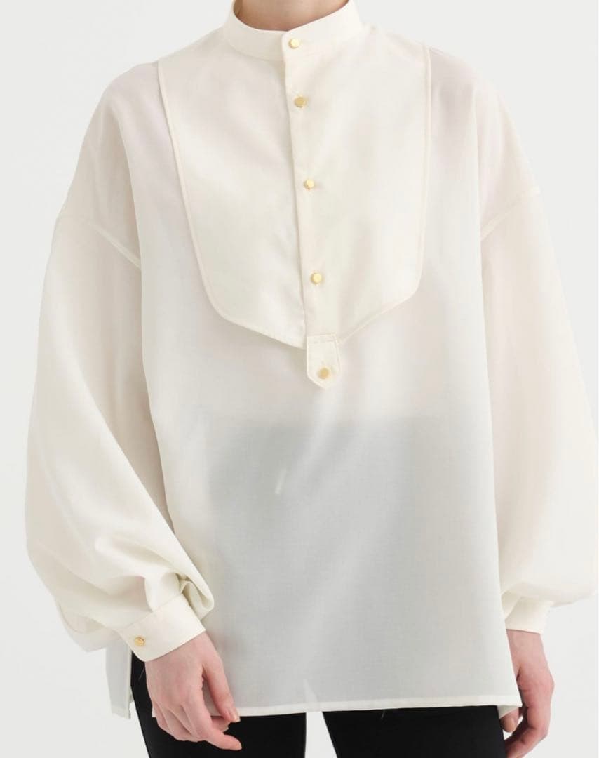 ザリラクスRERACSBIBFRONTPUFFSLEEVEPULLOVE THE RERACS(ザ・リラクス)｜【MEN】ロングスリーブフレンチコマンド