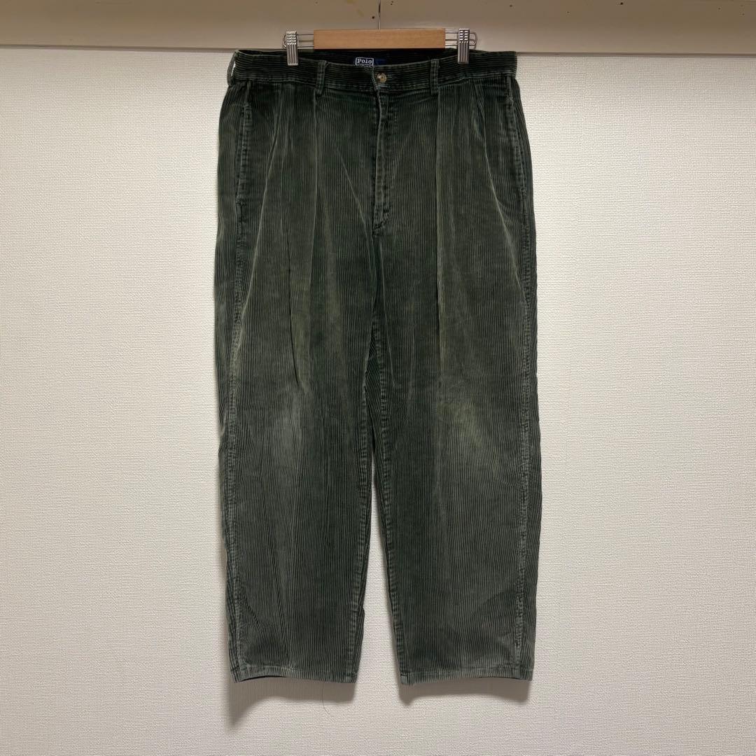 90s Polo Ralph Lauren コーデュロイパンツ “usa製” 90s USA製 Polo Ralph Lauren コーデュロイパンツ W36 L32 ポロラルフ