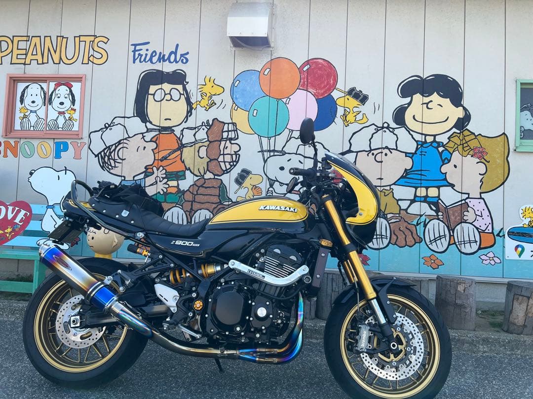 Z900RS SE用 アッパーカウル BEET ビート 塗装済み イエローボール