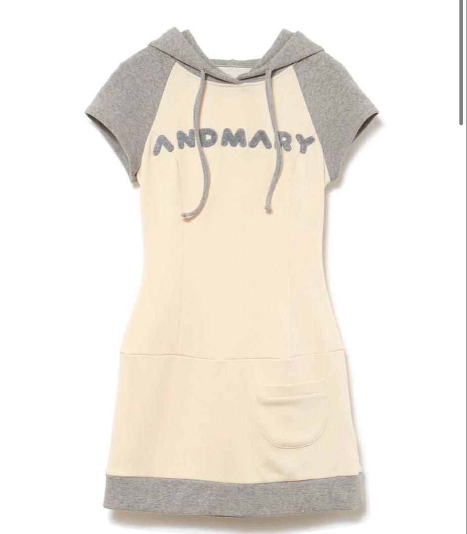 andmary mary logo mini dress グレー ANDMARY［アンドマリー］公式サイト