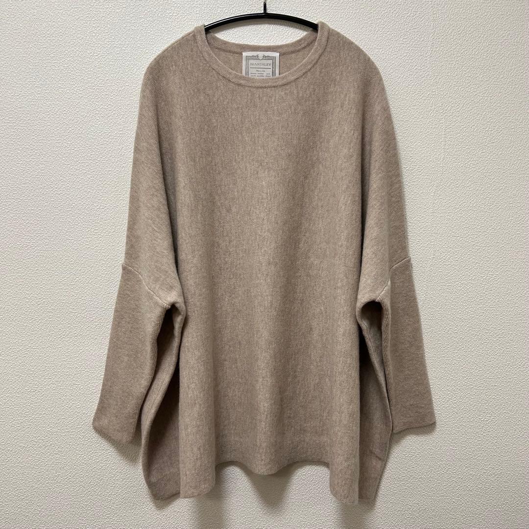 未使用】【2025AW】BEARDSLEY ビアズリー クルービッグニット - メルカリ