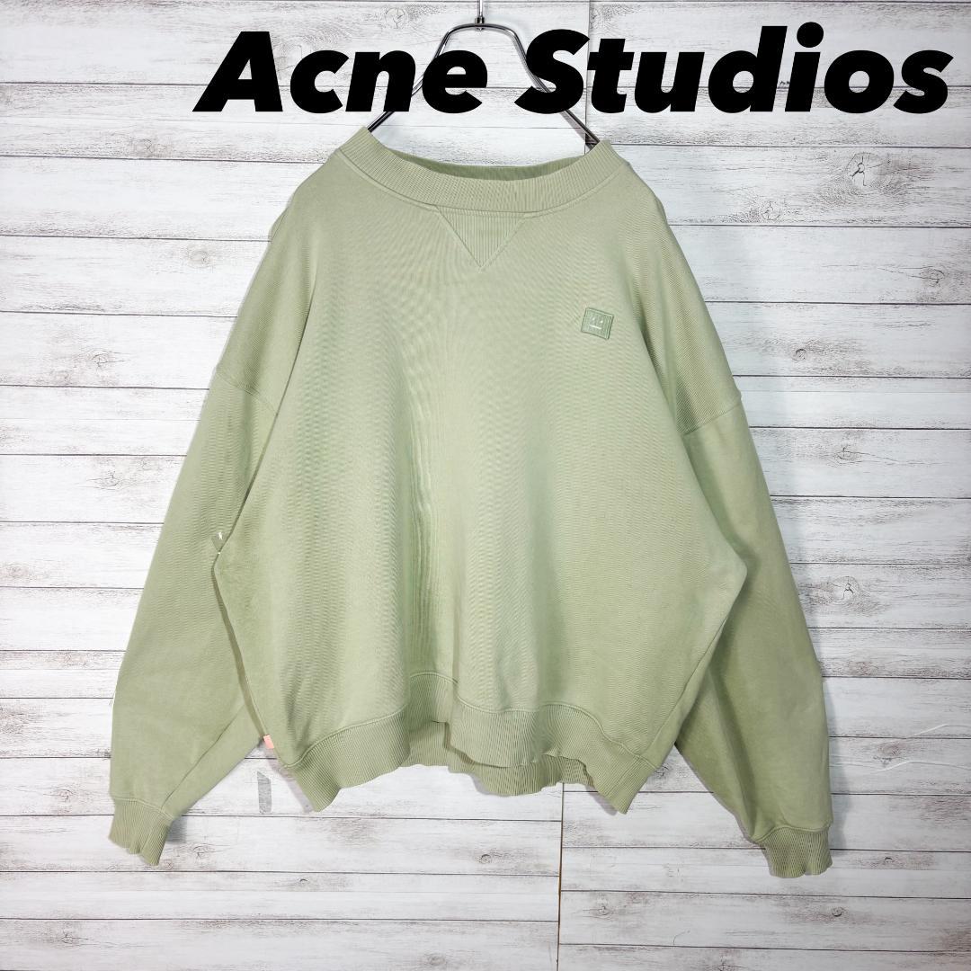 Acne Studios スウェット トレーナー フェイスパッチ アクネ Acne Studios - Acne Studios アクネ ストゥディオズ FACE SWEAT