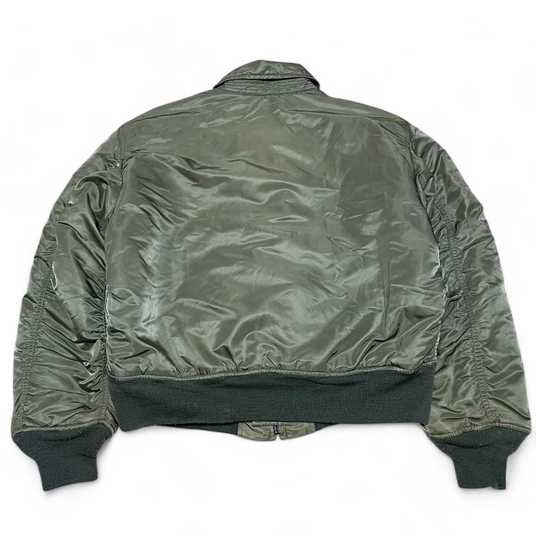 アルファインダストリーズフライトジャケット緑グリーンCWU-45P