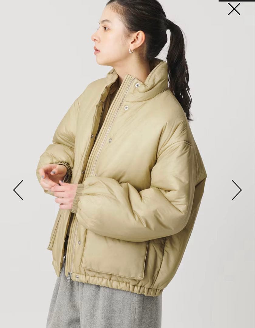 BEAUTY&YOUTH UNITED ARROWS スタンドカラーブルゾン Aer x BEAUTY&YOUTH＞ユーティリティー スタンド カラー ブルゾン 撥水