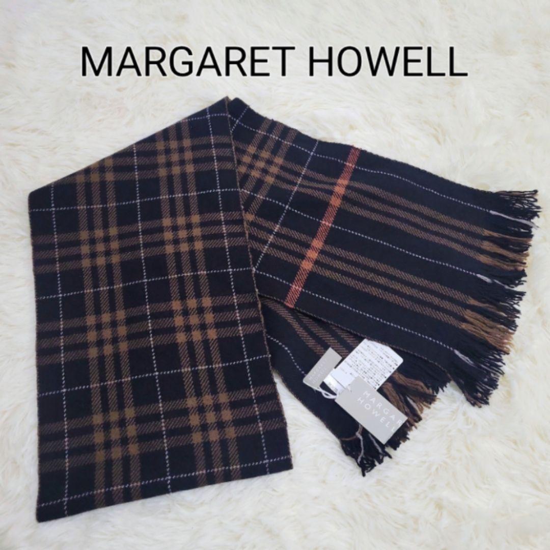 新品・未使用✨ マーガレットハウエル マフラー 英国製 ウール100