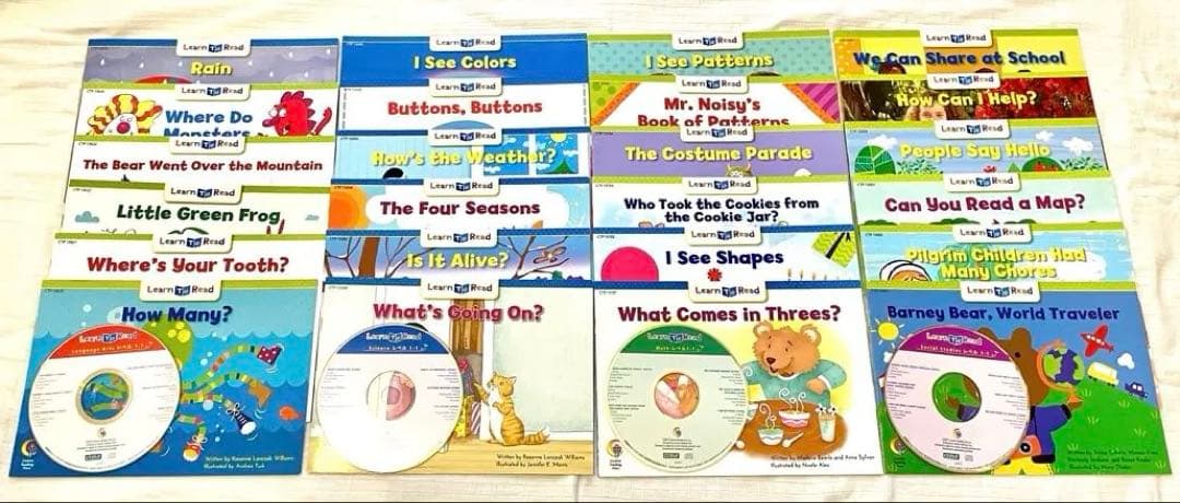 CTP絵本 Learn To Read レベル1-1 本24冊 CD4枚 CTP絵本 Learn to Read 24冊セット ＜レベル1-1＞ | 英語教材のctm