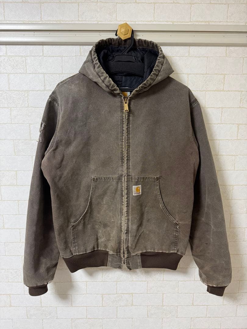 Carhartt カーハート　アクティブジャケット　良フェード❗️ 80's~90's Carhartt Active Jacket Fade Navy SIZE 2XL 80年代 90年代