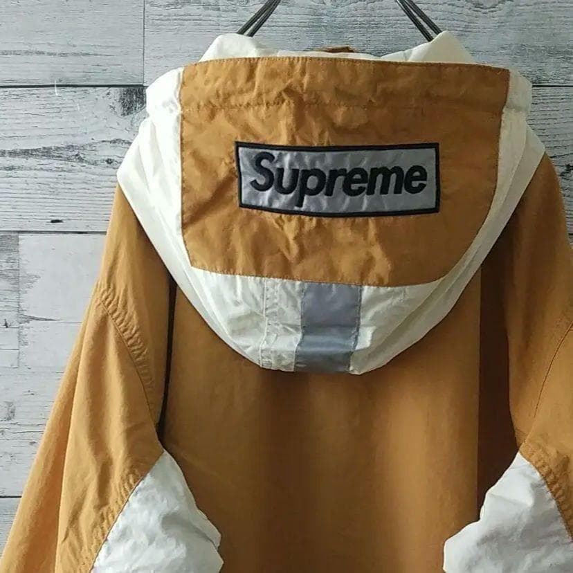 人気カラー☆シュプリーム 刺繍ロゴ ボックスロゴ フードロゴ ナイロンジャケット FW20 Supreme Cross Box Logo Hooded Sweatshirt - ボックスロゴ