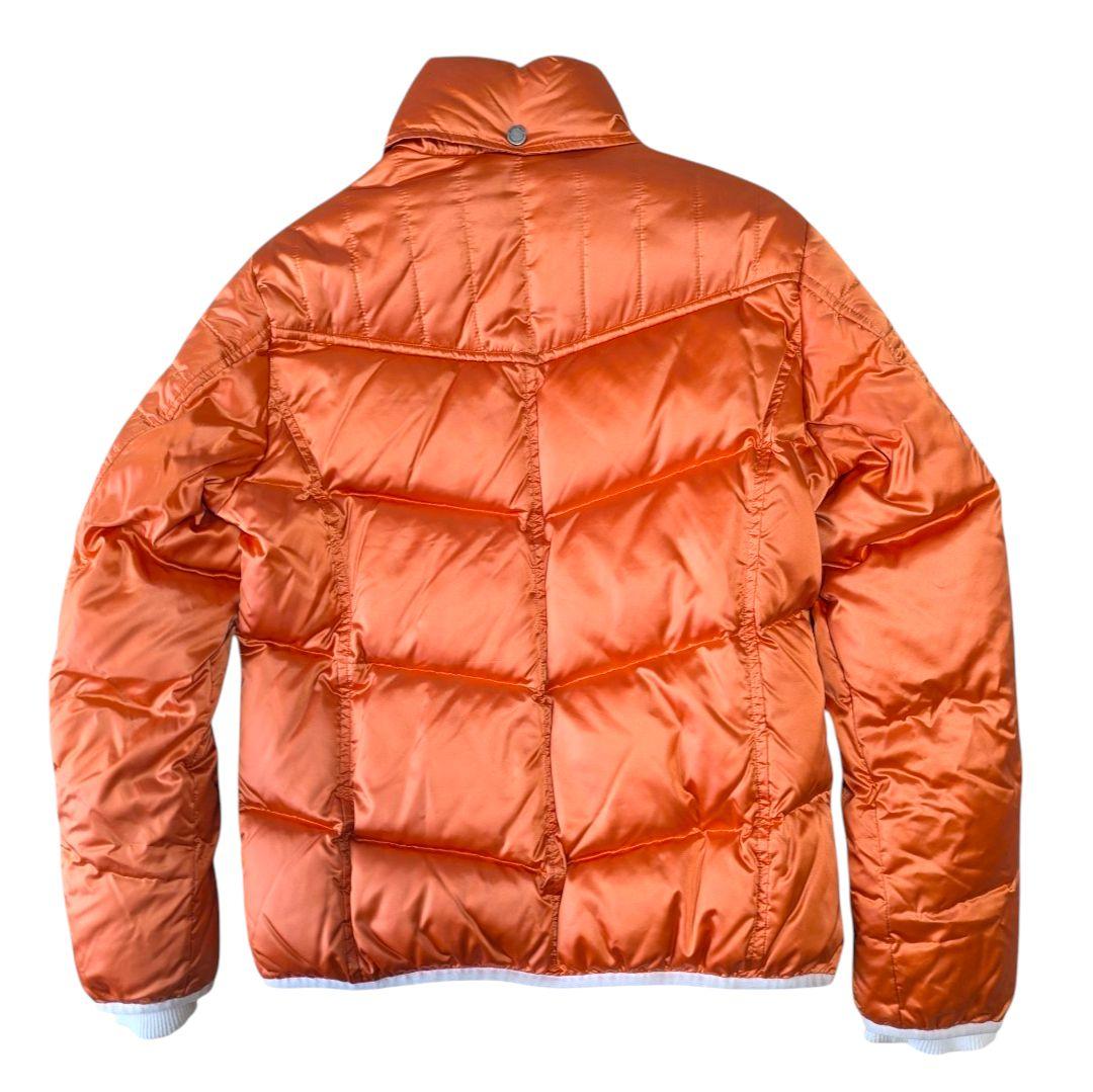 廃盤☆レア BURBERRY BLACK LABEL オレンジ ダウンジャケット - メルカリ