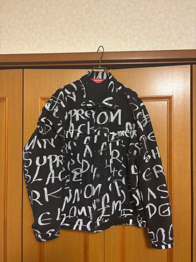 Supreme デニムジャケット L 20aw black ark Supreme（シュプリーム） 20AW Black Ark Denim Trucker Jacket