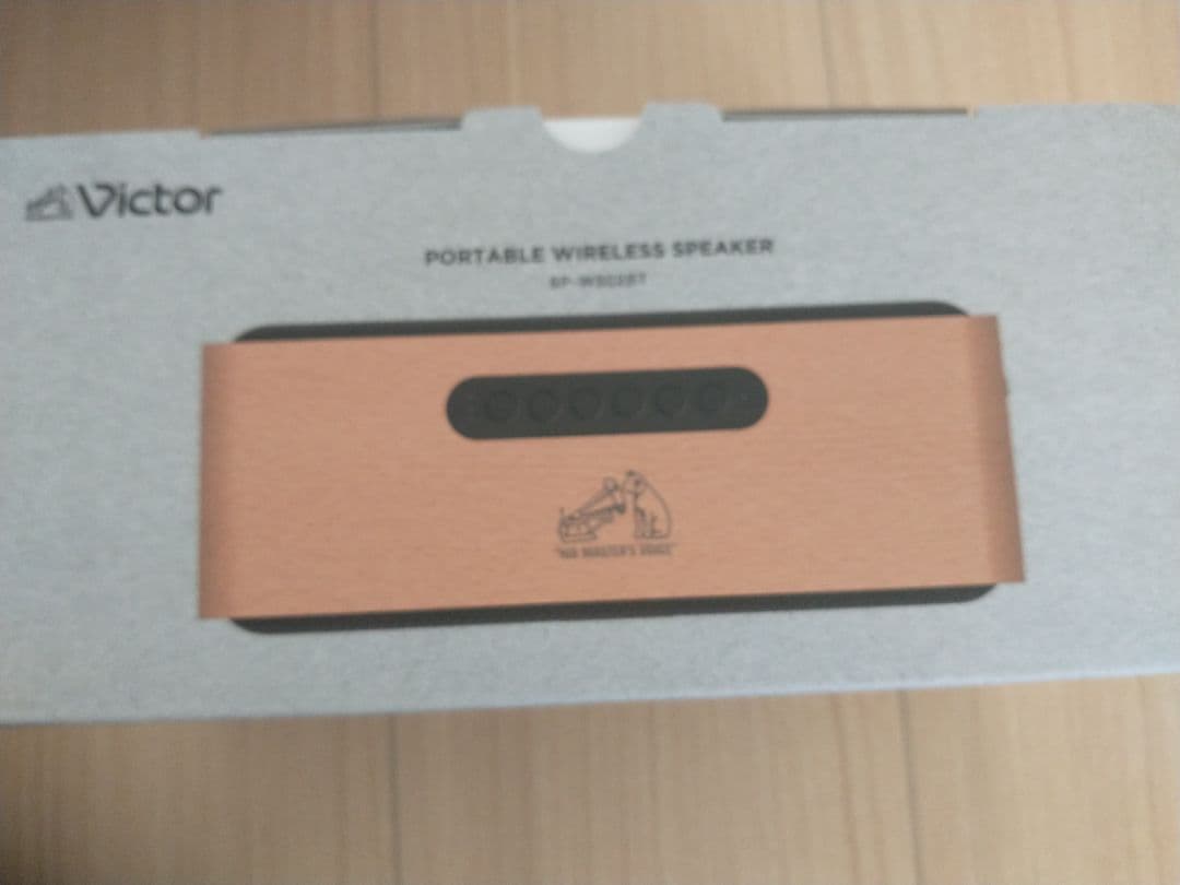 し*ん様 【早い者勝ち】　Victor ポータブルワイヤレススピーカー SP-W Victor ポータブルワイヤレススピーカー SP-WM01BT | ウッドボディ