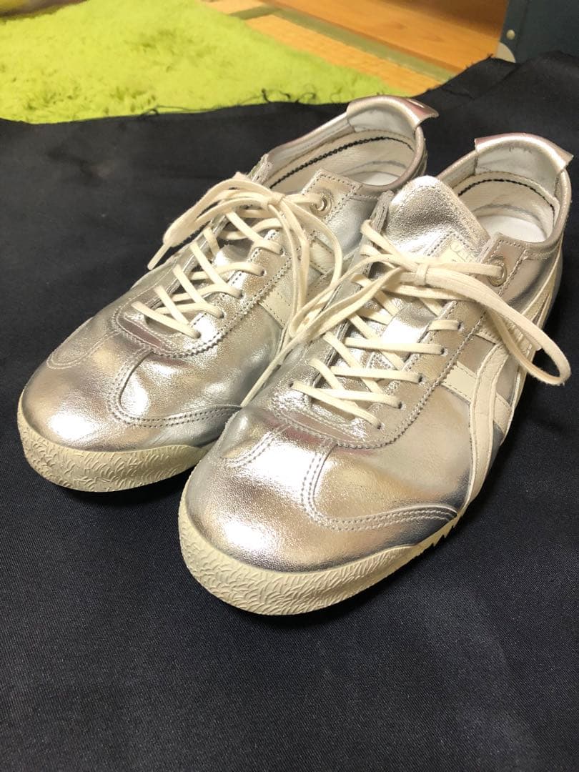 さくら Onitsuka Tiger MEXICO 66 (SILVER Onitsuka Tiger MEXICO 66™ TGRS “Silver/Cream” スニーカー