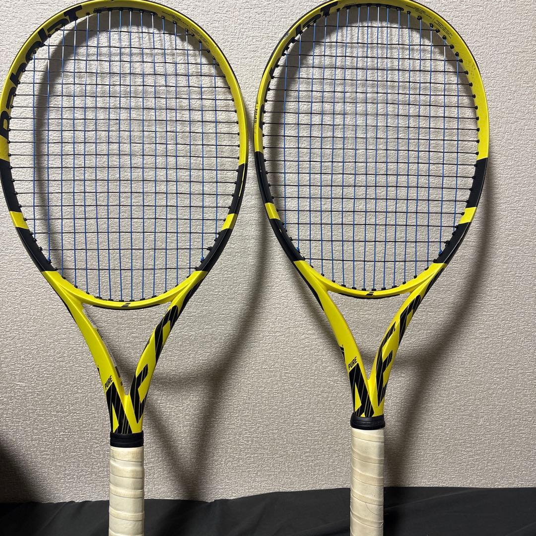 バボラ　2019年モデル　ピュアアエロ　G2 2本セット 国内正規品 バボラ ピュアアエロ ラファ 2019(2021) G2 Babolat PURE