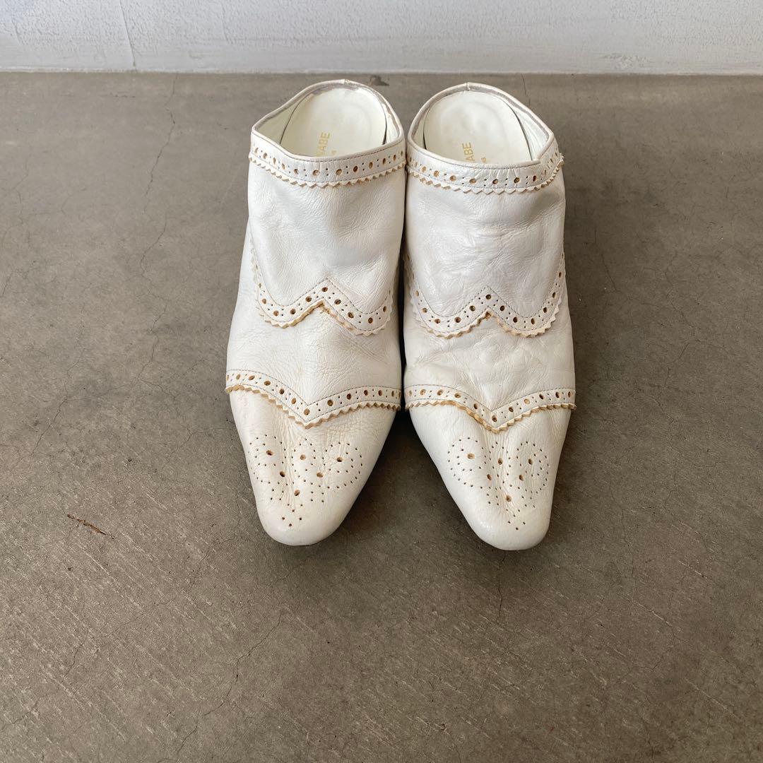 JUNYA WATANABE ホワイトレザースウィングチップミュール JUNYA WATANABE MAN - JUNYA WATANABE MAN×New Balance 1906L(WN-K101