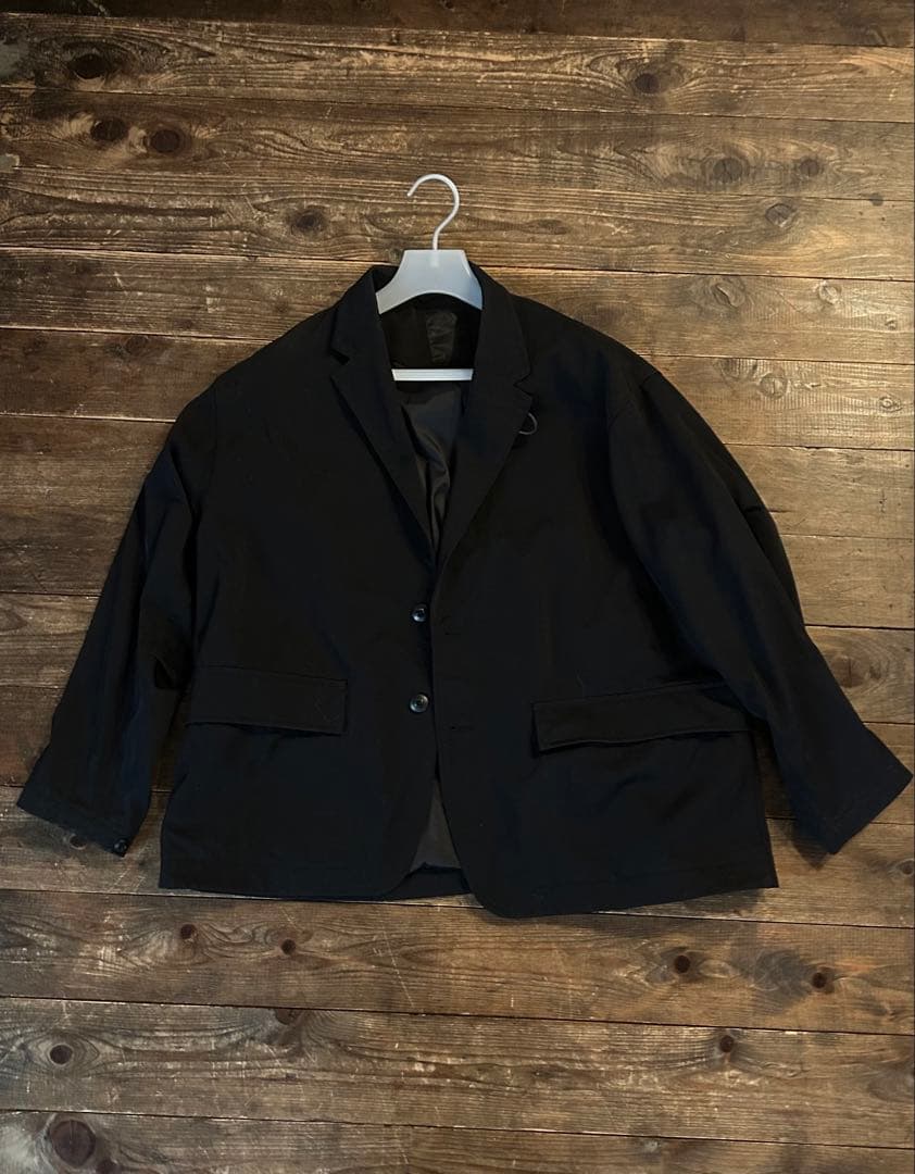 「汁あり汁なし担々麺」 DAIWA PIER39黒ジャケット Sサイズ DAIWA PIER39（ダイワ ピア39） ナイロンジャケット DAIWA PIER39