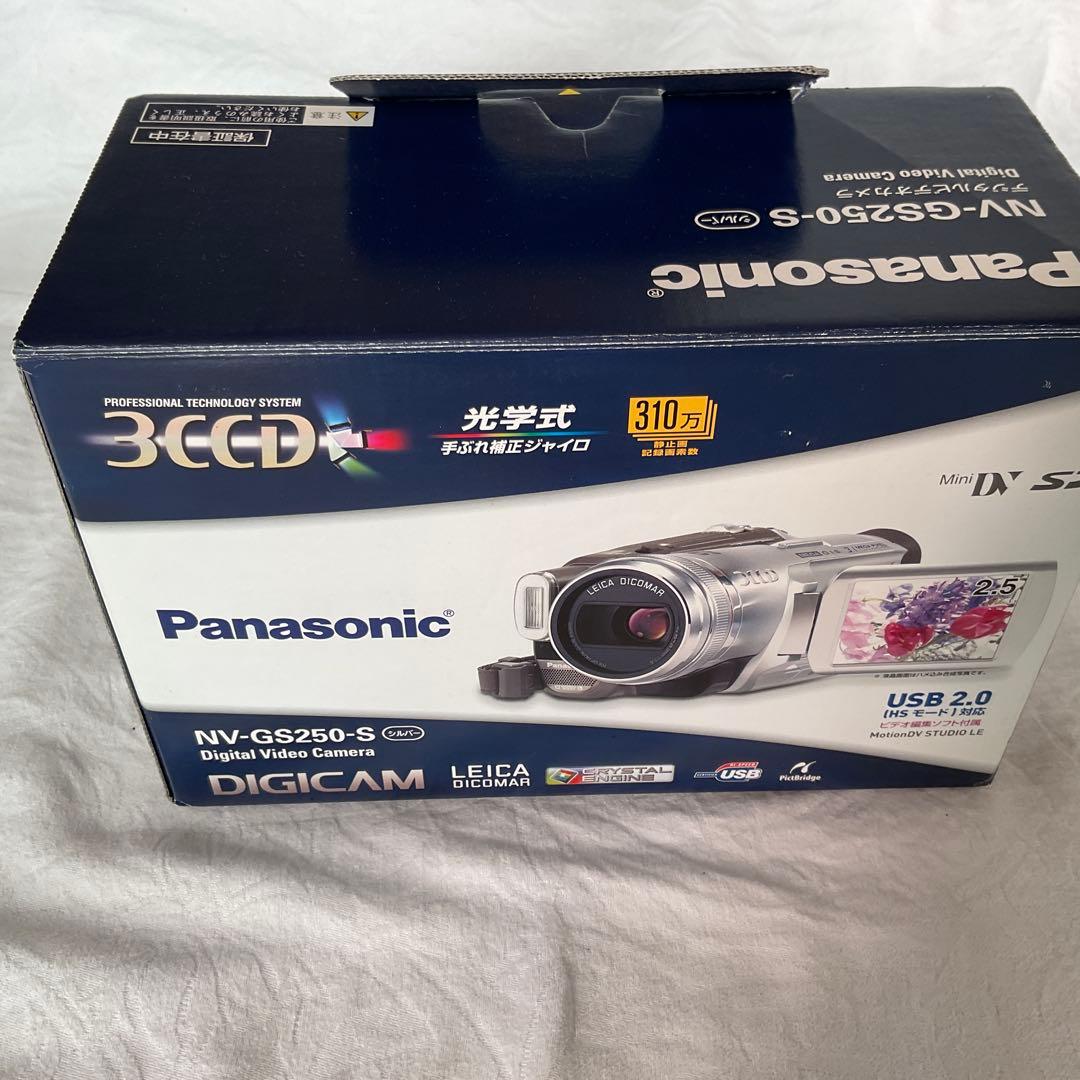 Panasonic NV-GS250-S ビデオカメラ【完品、美品】 Amazon.co.jp: Panasonic NV-GS250-S デジタルビデオカメラ 3CCD