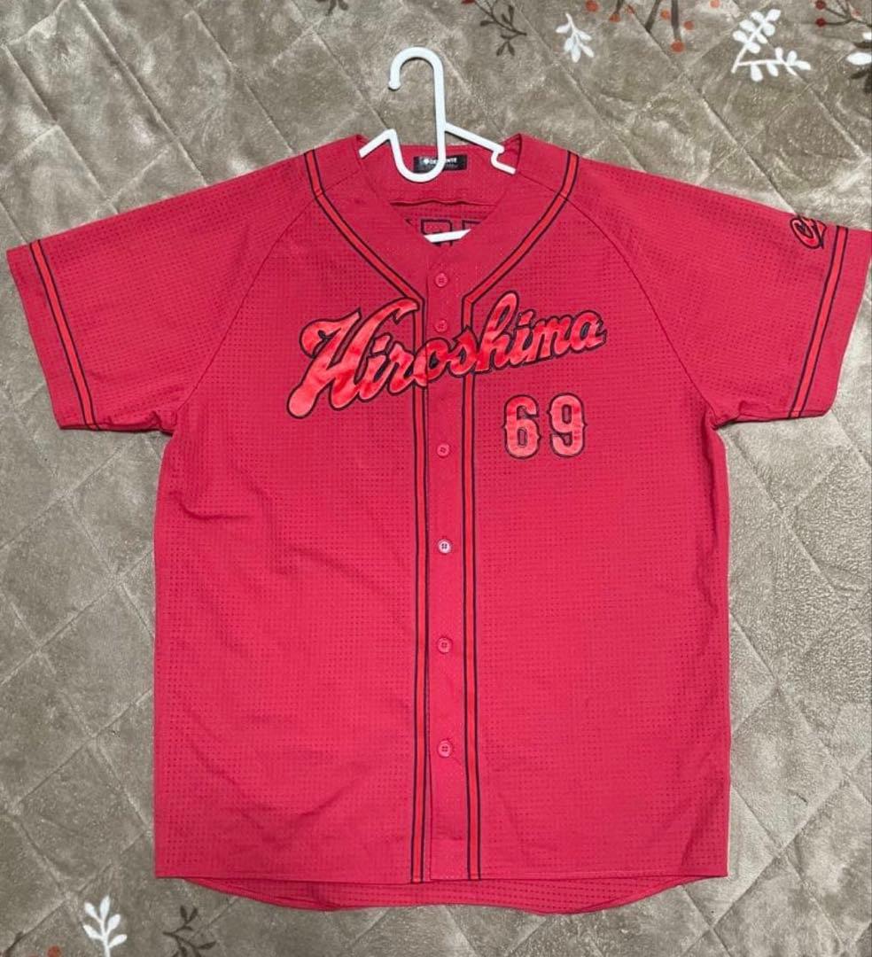 広島東洋カープ 羽月隆太郎 ハイクオリティユニフォーム（ビジター）O