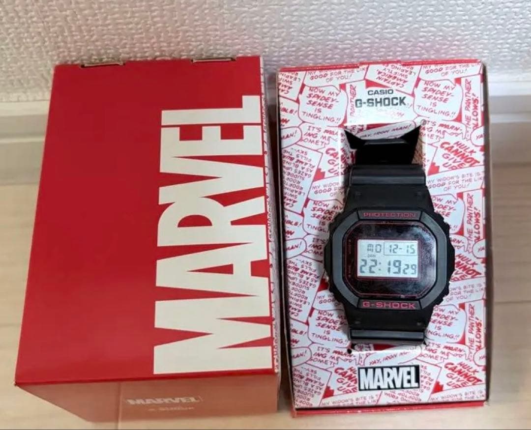 ディズニーストア限定 MARVEL コラボ G-SHOCK 箱付き G-SHOCK】【10TH ANNIVERSARY LIMITED】別注 DW-5600｜CONVERSE TOKYO