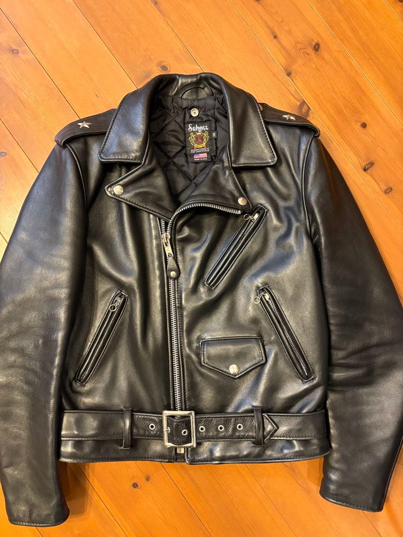 SCHOTT 613US ワンスター ダブルライダース 38 楽天市場】Schott 613US ONE STAR DOUBLE RIDERS / ショット 613US