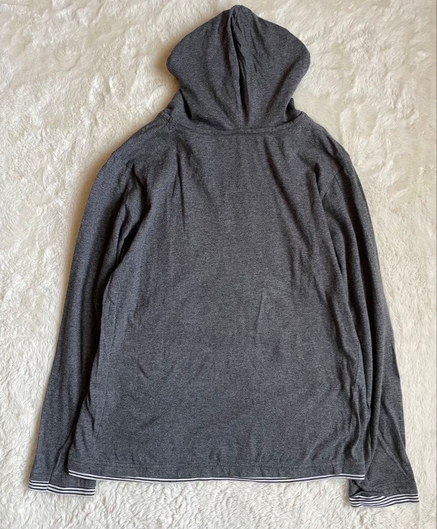 00s archive y2k グランジ プリントフーディーロンT - メルカリ