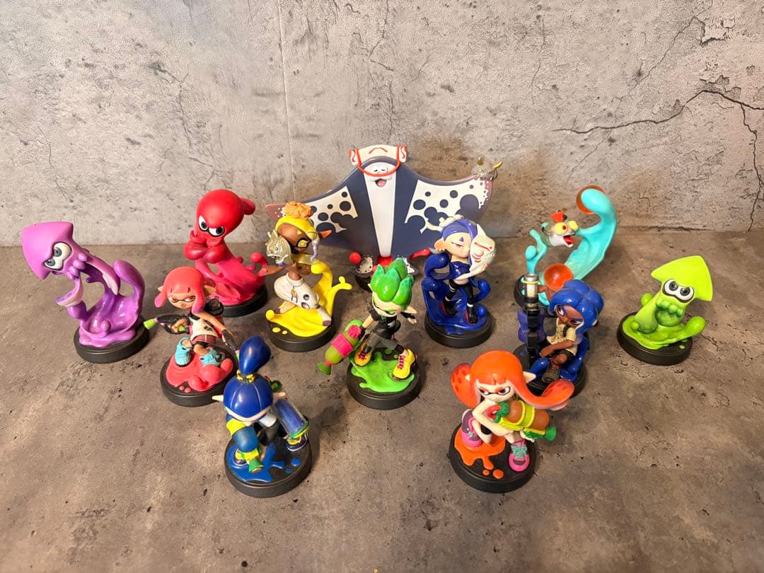 スプラトゥーンキャラクター amiibo 12体セット スプラトゥーンキャラクター amiibo 12体セット スプラトゥーン