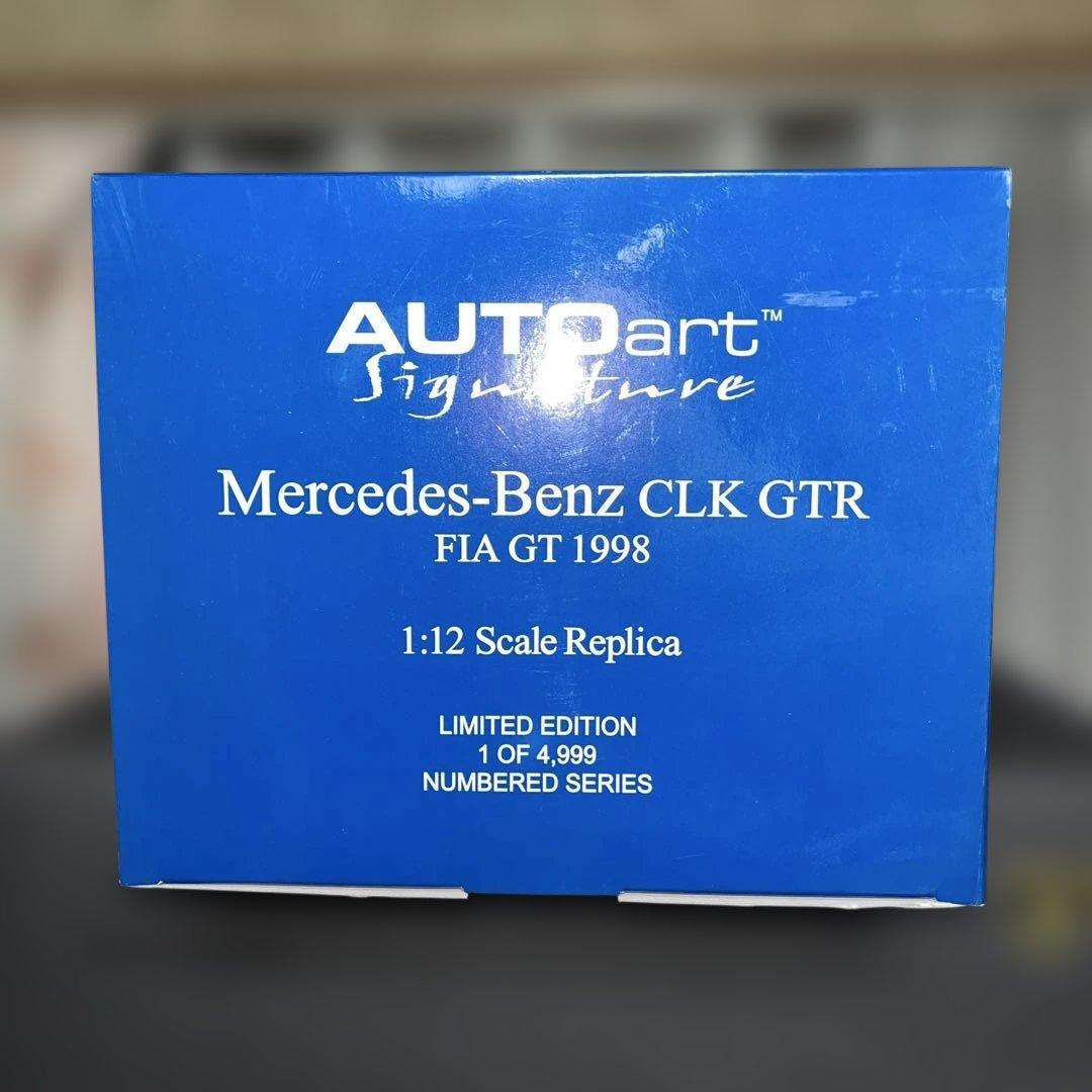 【絶版】オートアートMercedes-Benz CLK GTR 1/12スケール 1/12 AUTOART MERCEDES-BENZ CLK GTR FIA GT 1997 GT1 CHAMPION , NEW