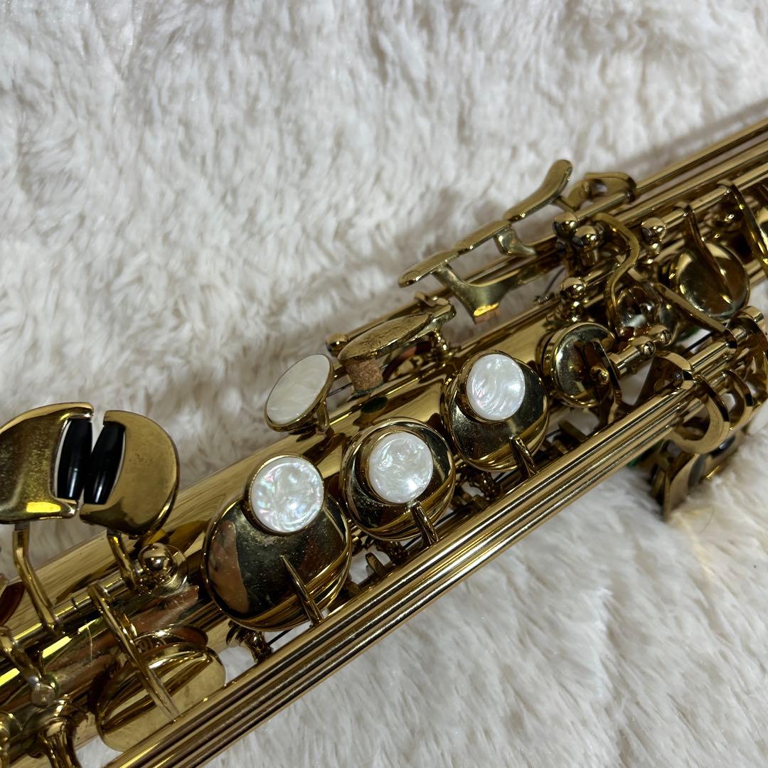 max tone マックストーン TS-646L ソプラノサックス ハードケース付き