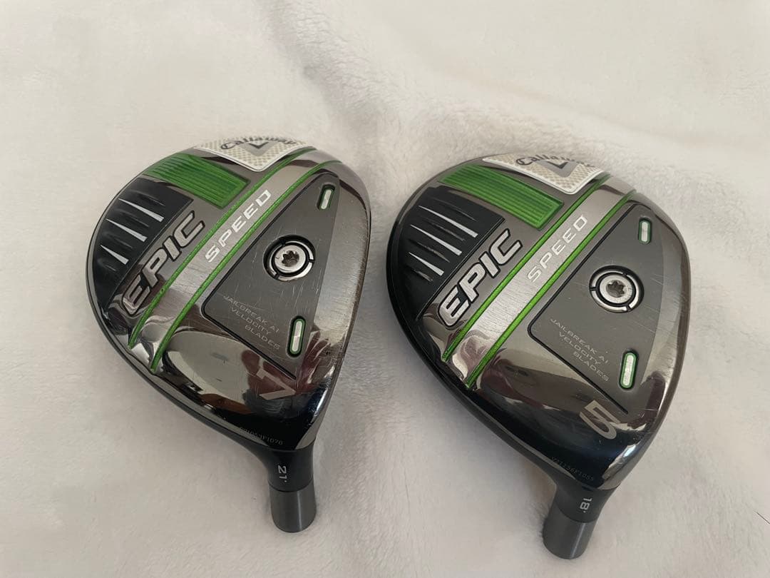 EPIC SPEED FW 5番・7番 セット(ヘッドのみ) EPIC（Callaway） キャロウェイ エピック EPIC SPEED フェアウェイ