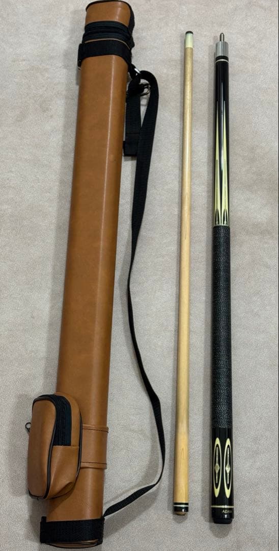 【美品】ADAM アダム ビリヤードキュー XVⅡ ケース付き ADAM アダム ビリヤード キュー XVⅡ 全長 約148cm ケース付き｜Yahoo