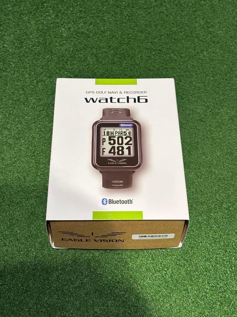 【新品・未使用】EAGLE VISION watch6 GPSゴルフナビ EAGLE VISION イーグルビジョン watch6 ウォッチ6 ホワイト 腕時計型
