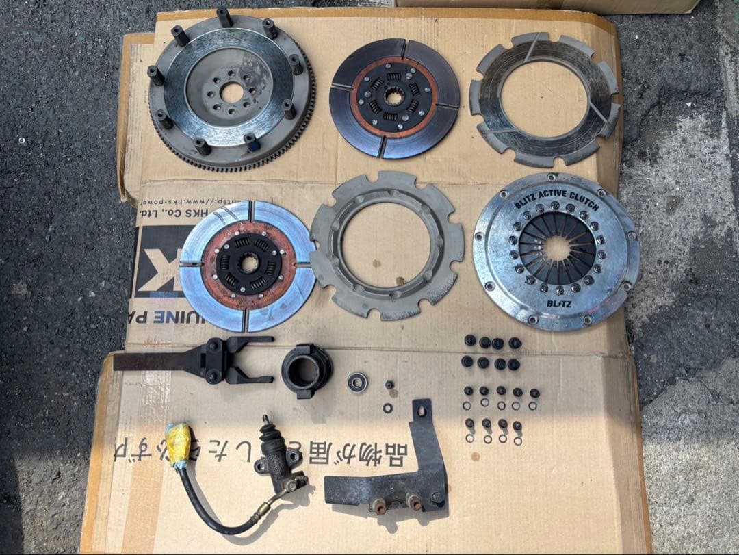 80スープラ　6速ゲトラグMT BLITZ ACTIVE TWIN CLUTCH 99A8198-B HORTON 2-SPEED DM FAN CLUTCH MACK CH VOLVO VN ISX-12G