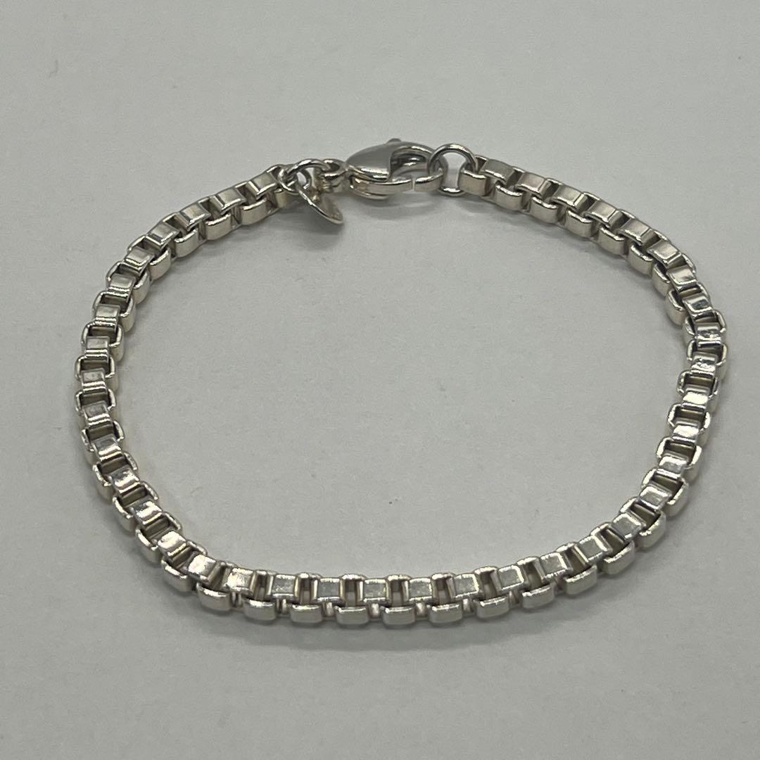 ティファニー TIFFANY ベネチアンチェーン ブレスレット SV925 楽天市場】ティファニー ベネチアン・リンク ブレスレットブレスレット