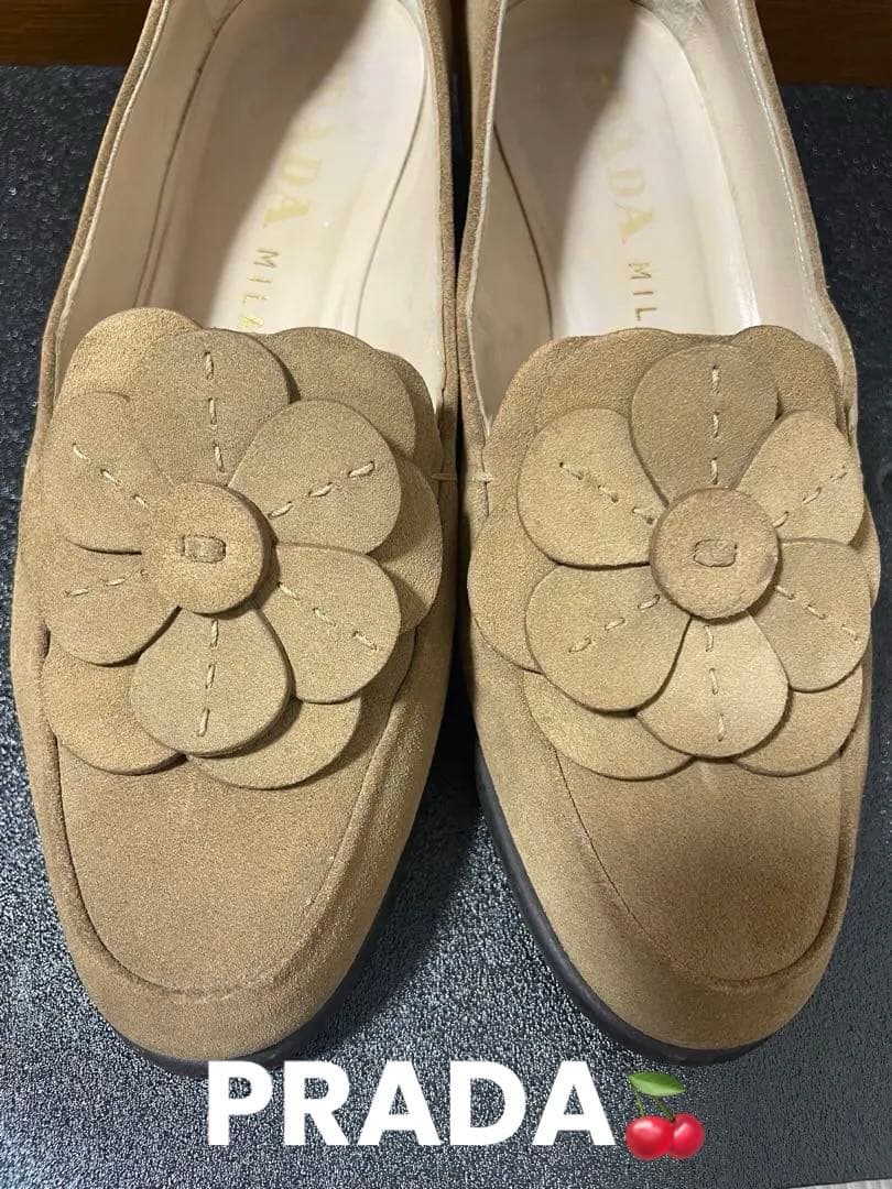 美品‼️PRADA パンプス ローヒール フラワーモチーフ スエード 靴 シューズ 楽天市場】PRADA プラダ ミュール 1XZ778 054 レディース スエード