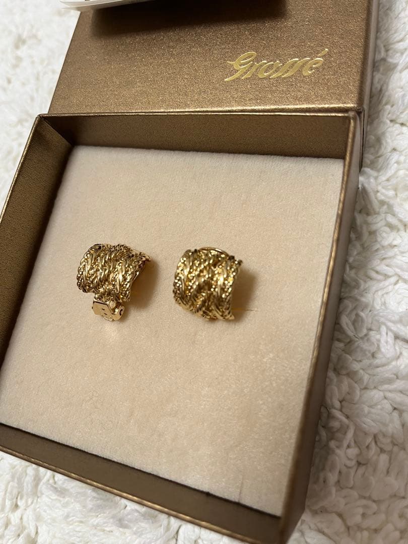 ゆきちんさん専用　グロッセジャパン　ゴールドイヤリング ゆきちんさん専用 グロッセジャパン ゴールドイヤリング