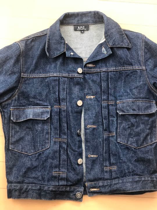 濃紺 日本製 APC アーペーセー 2nd デニムジャケット size M - メルカリ