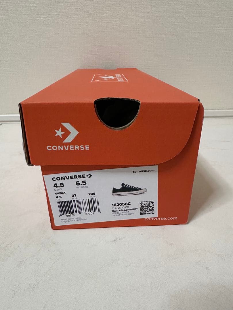 【新品】 CONVERSE チャックテイラー CT70 ブラック 23.5cm