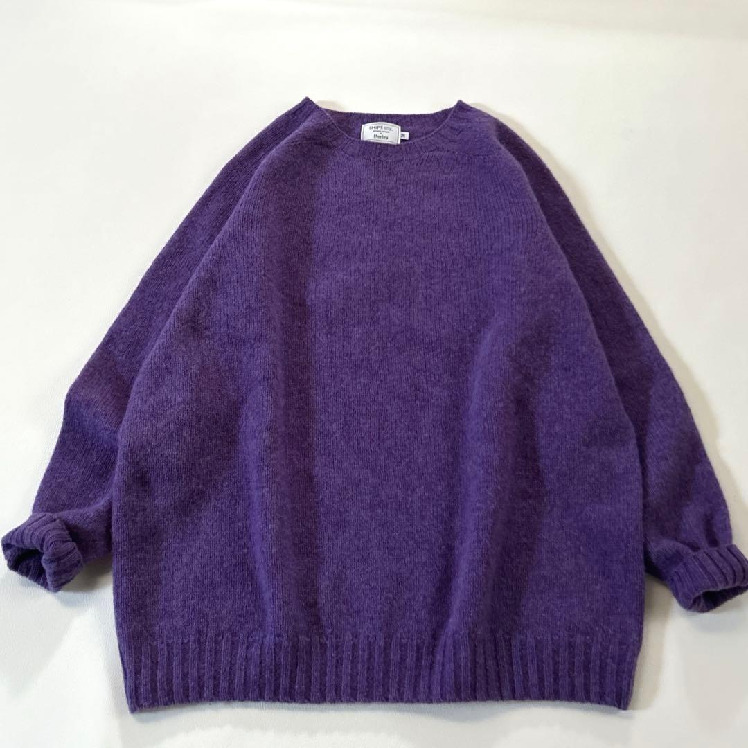 ナ*ラ様 別注 Harley of Scotland ニットセーター シップスエ Harley of SCOTLAND（ハーレーオブスコットランド） ニット セーター
