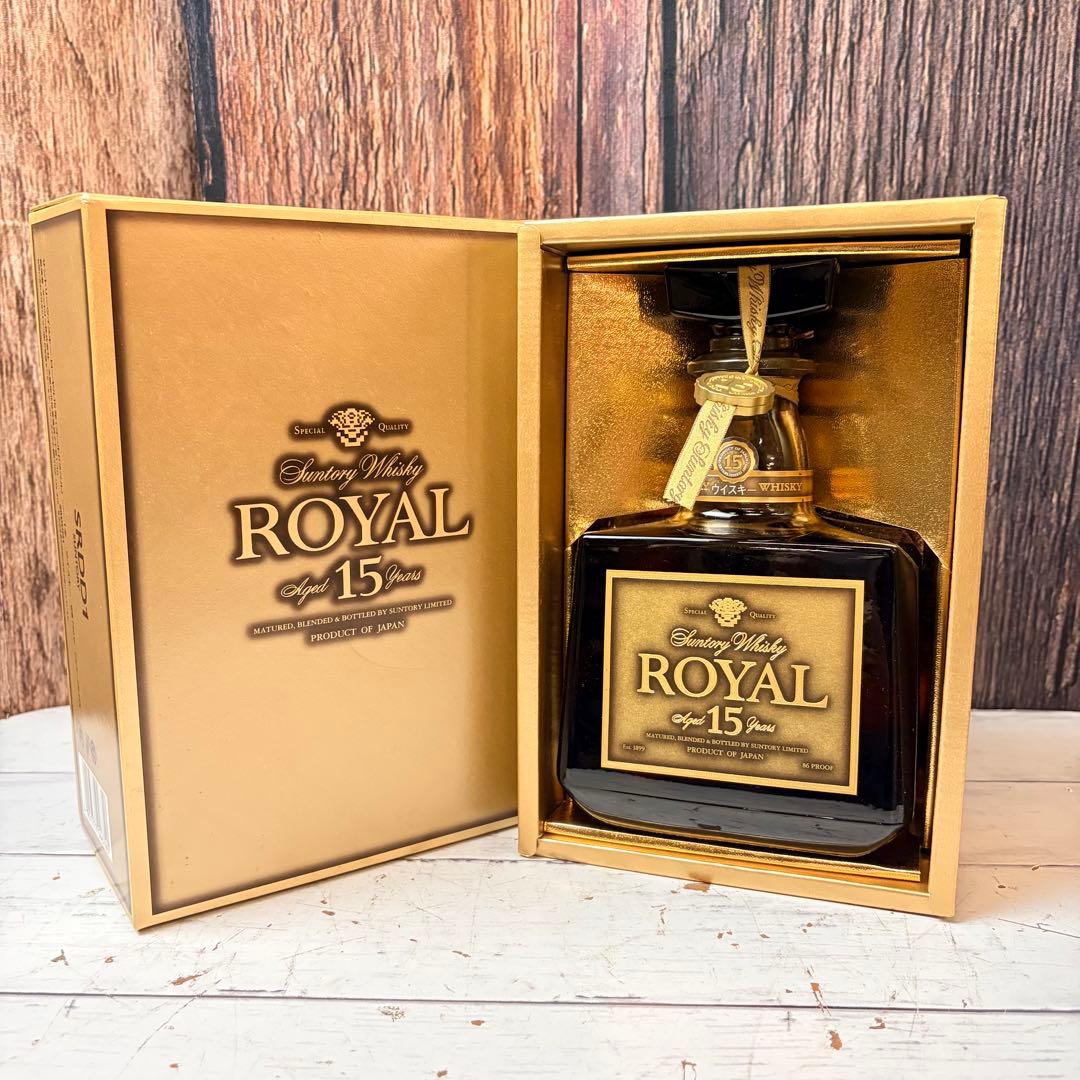 ⑤未開栓 SUNTORY  サントリーローヤル 15年 ゴールドラベル SUNTORY サントリー ローヤル 15年 ゴールドラベル 750ml – お酒の通販